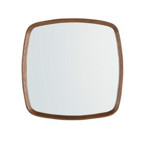 Oglindă de perete pătrată din nuc natural 65x65 cm 3285 Angel Cerdá