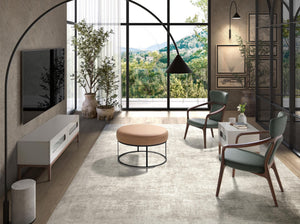 Banchetă rotundă din piele naturală – design contemporan cu structură arhitecturală 5190 Angel Cerda